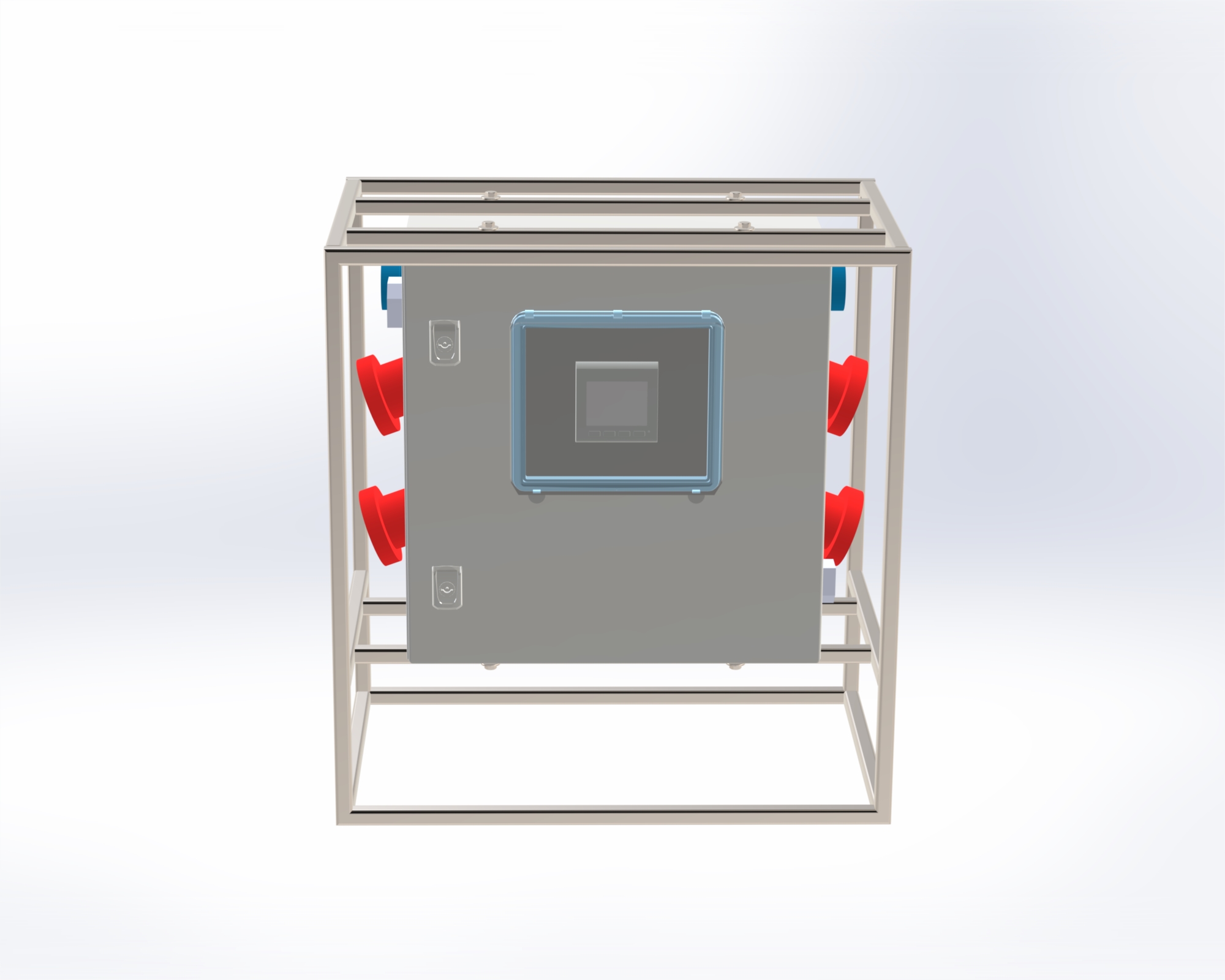 带插座的紧凑型保护电气面板 IP55